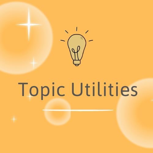 More information about "Topic Utilities"